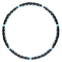 HHP006 BLACK-BLUE HULA HOP MASUJĄCY Z MAGNESAMI 98CM HMS