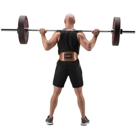 PA3998 BROWN ROZM. S PAS DO ĆWICZEŃ SIŁOWYCH HMS