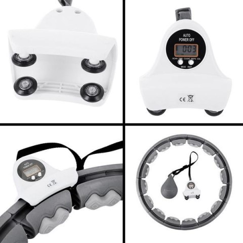 ZESTAW HULA HOP HHW06 BLACK Z PIŁKĄ GRAWITACYJNĄ I LICZNIKIEM HMS + PAS BR163 RED ZESTAW HULA HOP HHW06 BLACK Z PIŁKĄ GRAWITACYJNĄ I LICZNIKIEM HMS + PAS BR163 RED