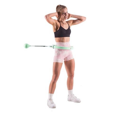 ZESTAW HULA HOP HHW06 GREEN Z PIŁKĄ GRAWITACYJNĄ I LICZNIKIEM HMS + PAS BR163 BLACK ZESTAW HULA HOP HHW06 GREEN Z PIŁKĄ GRAWITACYJNĄ I LICZNIKIEM HMS + PAS BR163 BLACK