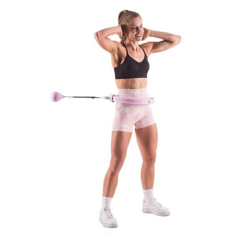 ZESTAW HULA HOP HHW06 PINK Z PIŁKĄ GRAWITACYJNĄ I LICZNIKIEM HMS + PAS BR163 BLACK ZESTAW HULA HOP HHW06 PINK Z PIŁKĄ GRAWITACYJNĄ I LICZNIKIEM HMS + PAS BR163 BLACK