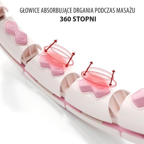 ZESTAW HULA HOP HHW06 PINK Z PIŁKĄ GRAWITACYJNĄ I LICZNIKIEM HMS + PAS BR163 BLACK ZESTAW HULA HOP HHW06 PINK Z PIŁKĄ GRAWITACYJNĄ I LICZNIKIEM HMS + PAS BR163 BLACK