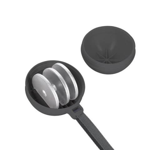 ZESTAW HULA HOP MAGNETYCZNY BLACK/PINK HHM16 Z LICZNIKIEM HMS + PAS WYSZCZUPLAJĄCY BR163 BLACK