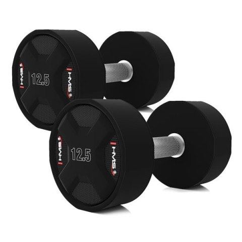 HPC SET ZESTAW HANTLI POLIURETANOWYCH 2 x 2.5 - 25 KG CPU (275 KG) HMS