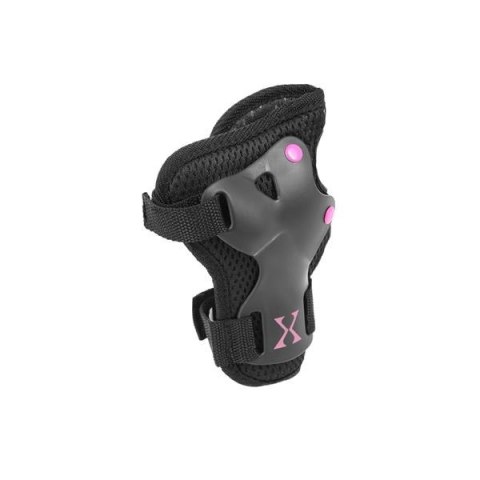 H320 CZARNO-RÓŻOWY ROZM. XL ZESTAW OCHRANIACZY NILS EXTREME