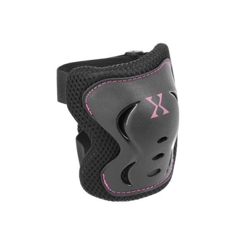 H320 CZARNO-RÓŻOWY ROZM. XL ZESTAW OCHRANIACZY NILS EXTREME