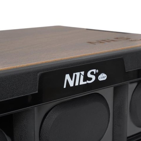 NCB4005 SKŁADANA SKRZYNIA KEMPINGOWA Z FUNKCJĄ STOŁU 2W1 20L NILS CAMP