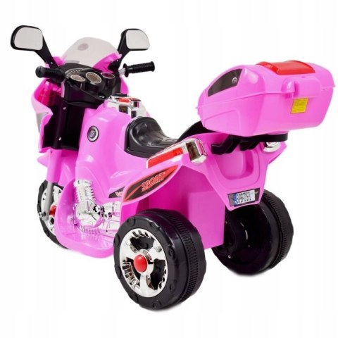 Samochód Super-Toys Różowy,