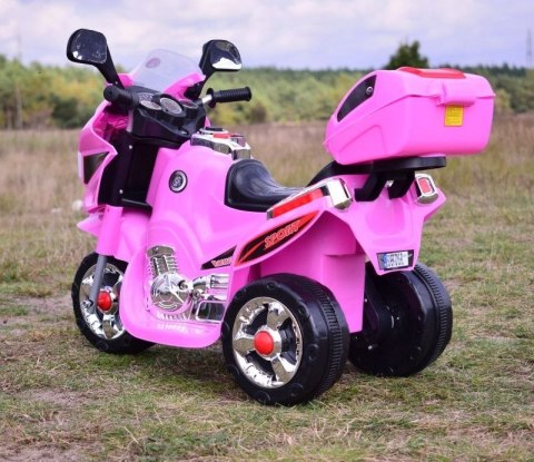 Samochód Super-Toys Różowy,