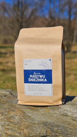 Kawa Masywu Śnieżnika – kawa ziarnista 600 g