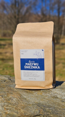 Kawa Masywu Śnieżnika – kawa ziarnista 600 g