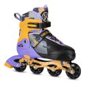 NA13810 ŁYŻWOROLKI TWIST ŻÓŁTE ROZM. M(35-38) NILS EXTREME