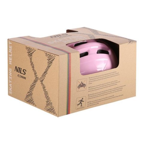 MTV62J RÓŻOWY ROZM. S(48-52CM) KASK DZIECIĘCY NILS EXTREME