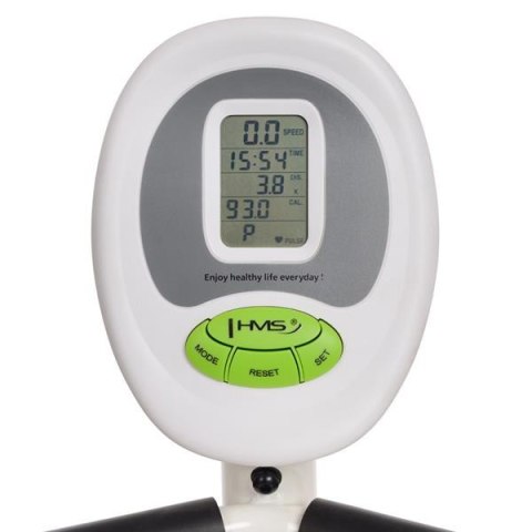 R9259* POZIOMY ROWER STACJONARNY MAGNETYCZNY HMS (9 KG) biało-zielony R9259* POZIOMY ROWER STACJONARNY MAGNETYCZNY HMS (9 KG) biało-zielony