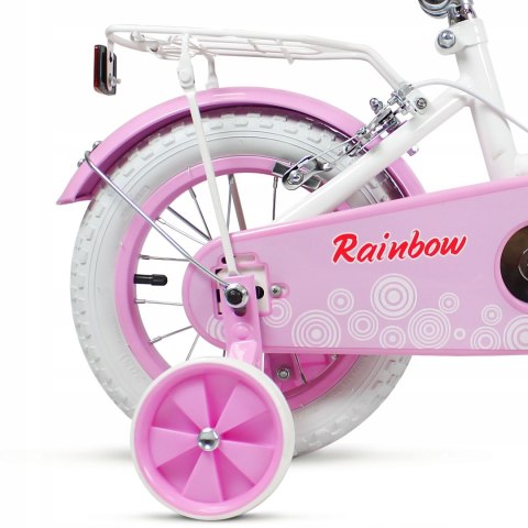 Rower SIrox Rainbow 14 White 14" Biały Rower SIrox Rainbow 14 White 14" Biały