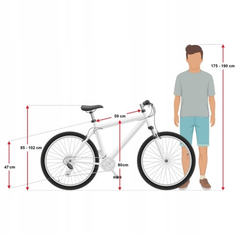 Rower MTB SIrox Tornado rama 19 cali koło 29 " czarny
