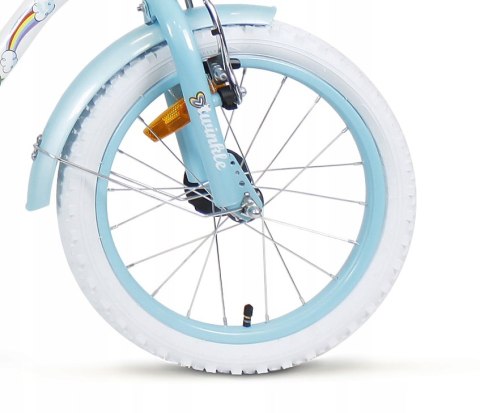 Rower dziecięcy SIrox Rainbow White Blue koło 16 " biały Rower dziecięcy SIrox Rainbow White Blue koło 16 " biały
