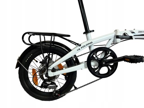 Rower składany SIrox 16" FOLDING rama 15 cali koło 16 " szary Rower składany SIrox 16" FOLDING rama 15 cali koło 16 " szary