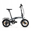 Rower składany SIrox 16" FOLDING rama aluminium 15 cali koło 16 " grafitowy