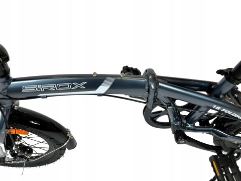 Rower składany SIrox 16" FOLDING rama aluminium 15 cali koło 16 " grafitowy Rower składany SIrox 16" FOLDING rama aluminium 15 cali koło 16 " grafitowy