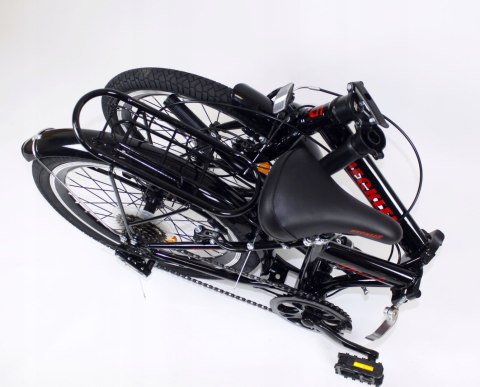 Rower składany SIrox 20" Spark PRO rama mniejsza koło 20 " czarny Rower składany SIrox 20" Spark PRO rama mniejsza koło 20 " czarny