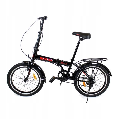 Rower składany SIrox 20" Spark PRO rama mniejsza koło 20 " czarny Rower składany SIrox 20" Spark PRO rama mniejsza koło 20 " czarny