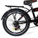 Rower składany SIrox 20" Spark PRO rama mniejsza koło 20 " czarny