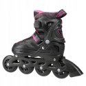 NA11002 CZARNO/RÓŻOWE ROZM. M (35-38) ŁYŻWOROLKI NILS EXTREME