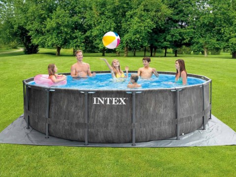 Basen ogrodowy stelażowy 457 x 122 cm zestaw 12w1 INTEX 26742