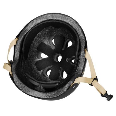 MTW001-1 KASK CZARNO-BEŻOWY ROZM. M(55-58CM) NILS EXTREME