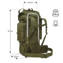 NC3901 PLECAK TAKTYCZNY EAGLE ZIELONY 70L NILS CAMP