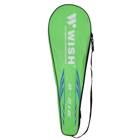 STEELTEC 216K ZESTAW RAKIET DO BADMINTONA + LOTKI 3 SZT WISH