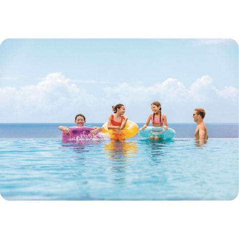 Koło do pływania pomarańczowe 76 cm INTEX 59260