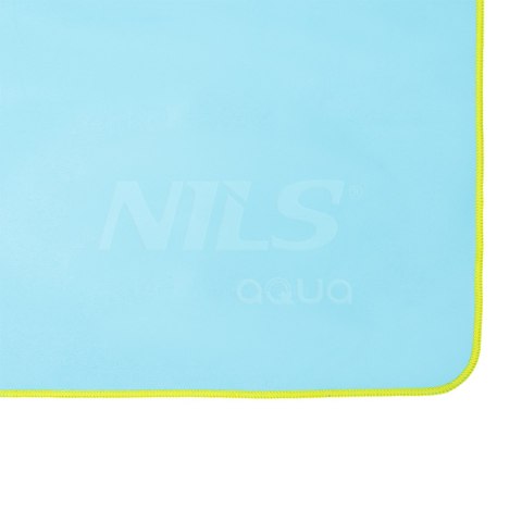 NAR11 JASNONIEBIESKI RĘCZNIK Z MIKROFIBRY 140x70 cm NILS AQUA