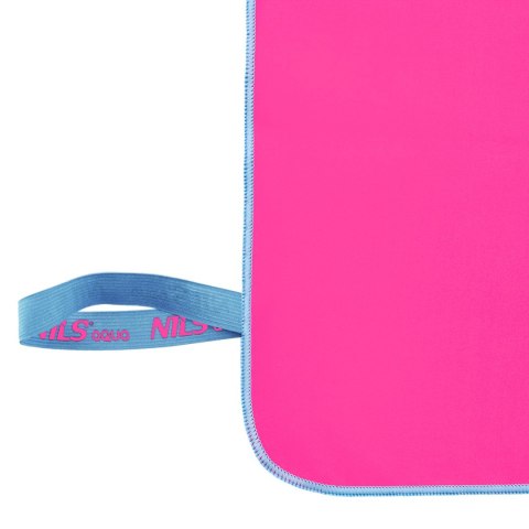 NAR11 RÓŻOWY RĘCZNIK Z MIKROFIBRY 140x70 cm NILS AQUA