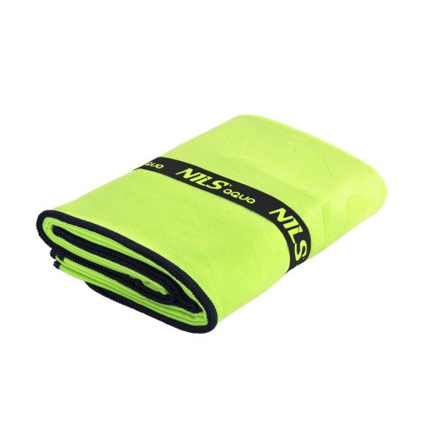 NAR11 ZIELONY RĘCZNIK Z MIKROFIBRY 140x70 cm NILS AQUA