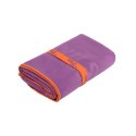 NAR12 FIOLETOWY RĘCZNIK Z MIKROFIBRY 180x100 cm NILS AQUA