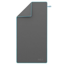 NCR13 CIEMNOSZARY RĘCZNIK Z MIKROFIBRY 200x90 cm NILS