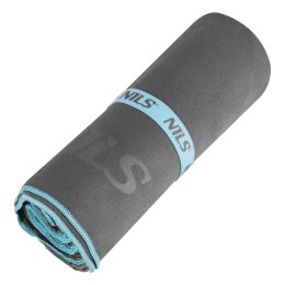 NCR13 CIEMNOSZARY RĘCZNIK Z MIKROFIBRY 200x90 cm NILS