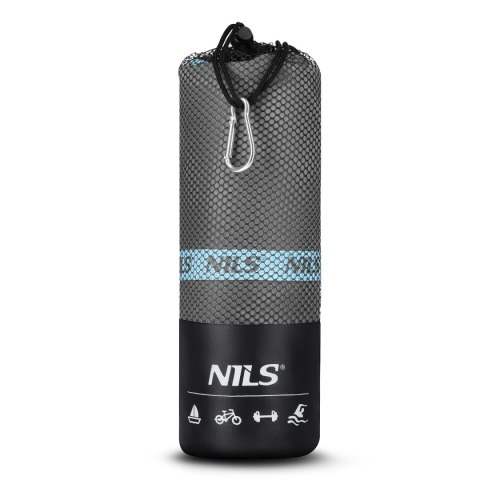 NCR13 CIEMNOSZARY RĘCZNIK Z MIKROFIBRY 200x90 cm NILS