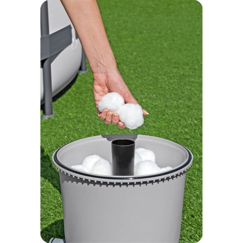 Pompa piaskowa 3596 l/h + piasek 25kg Bestway 58515