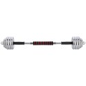 STC30 SZTANGIELKI-SZTANGA W WALIZCE CHROM 2x15KG HMS