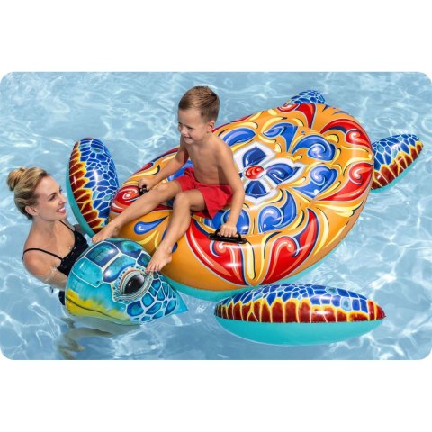 Dmuchany materac do pływania żółw 186 x 168 cm Bestway 41523