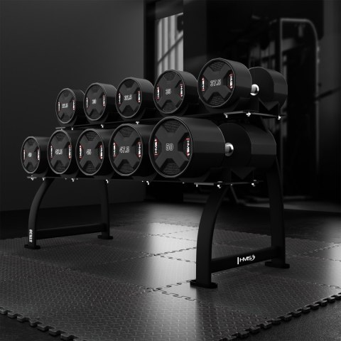 HPC SET ZESTAW HANTLI POLIURETANOWYCH 2 x 2.5 - 50 KG CPU (1050 KG) HMS