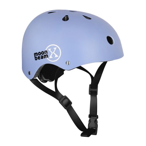 NA0189 ZESTAW LED ŁYŻWOROLKI OCHRANIACZE MOONBEAM NIEBIESKIE ROZM. L(39-42) NILS EXTREME