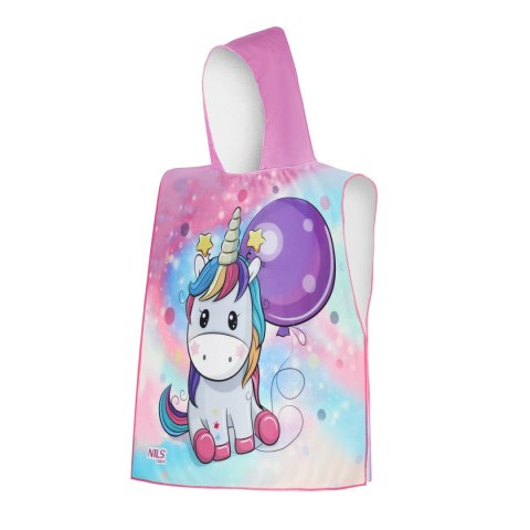 NAR20 RĘCZNIK PONCZO UNICORN NILS AQUA