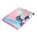 NAR20 RĘCZNIK PONCZO UNICORN NILS AQUA