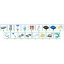 Basen ogrodowy stelażowy 404 x 201 x 100 cm 18w1 Bestway 56721