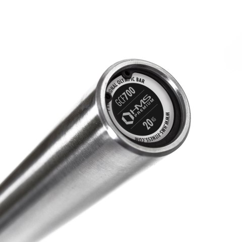 GCF700 GRYF OLIMPIJSKI 20 KG 2200MM + ZACISK ZG1000 RED HMS PREMIUM