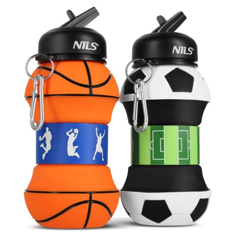 NC4104 KUBEK SILIKONOWY SKŁADANY 550ML FOOTBALL NILS